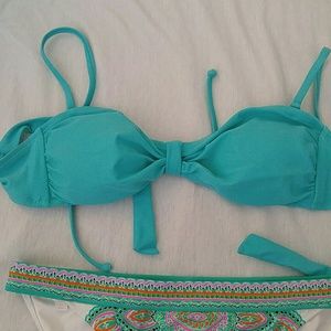 Mint Green Old Navy Bikini Top